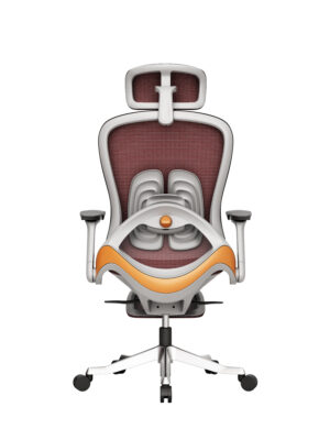 A99 Shell grey frame high back office chair pass Bifma text