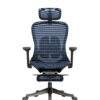 A99 shell full mesh office chair with footrest