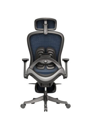 A99 Shell black frame high back chair pass Bifma text