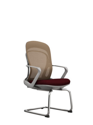 C100 Omega grey frame meeting chair vistor chair