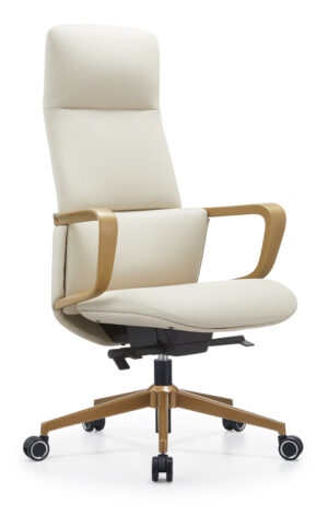 A118 high back leather chair PU chair executive smart design
