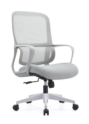 B110-1 grey frame staff chair discount for project durable ergonomic office chair