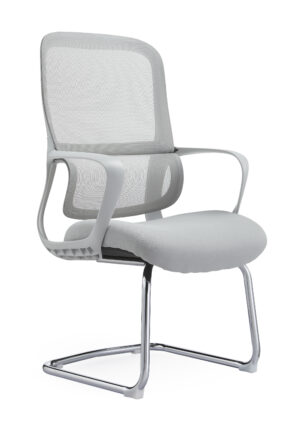 D110-1 grey frame meeting chair vistor chair