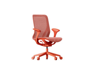 B122 mesh seat one piece molding functional ergonomic office chair