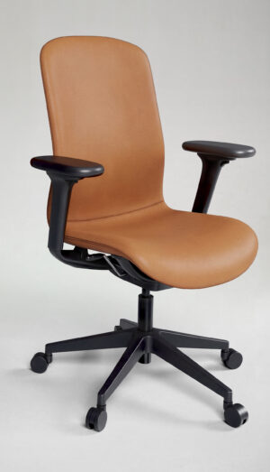 B121 PU chair leather chair one piece molding functional ergonomic office chair